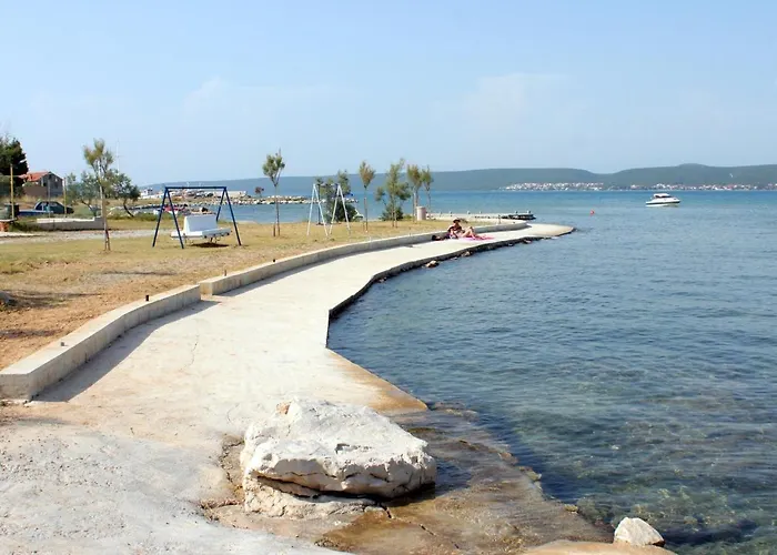 With Parking Space Mrljane, Pasman - 8498 아파트 *