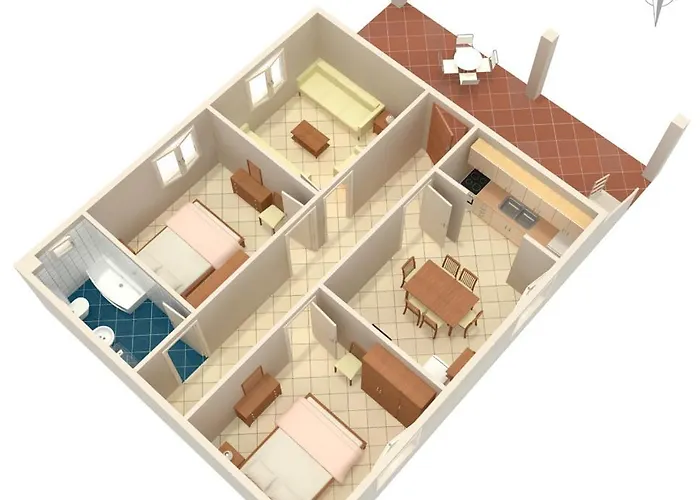 With Parking Space Mrljane, Pasman - 8498